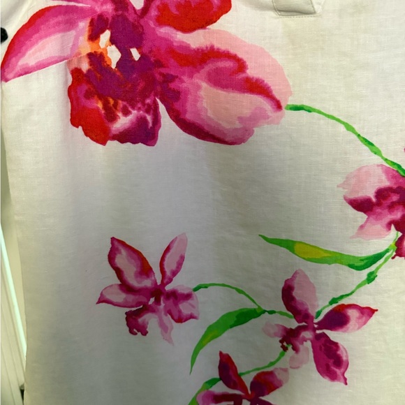 Tommy Bahama Pink and‎ White Dress - Picture 8 of 12